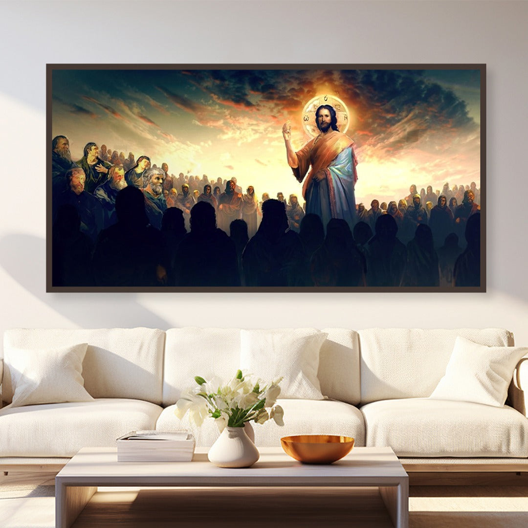 The Sermon on the Mount: Jesus Teaching the Multitude