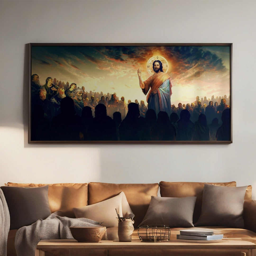 The Sermon on the Mount: Jesus Teaching the Multitude