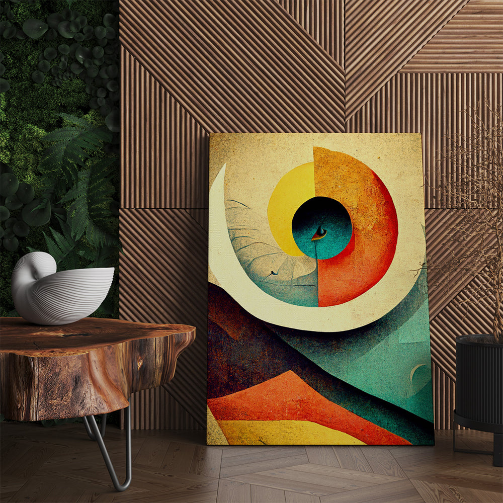 Abstract Fusion: Where Colors Collide.