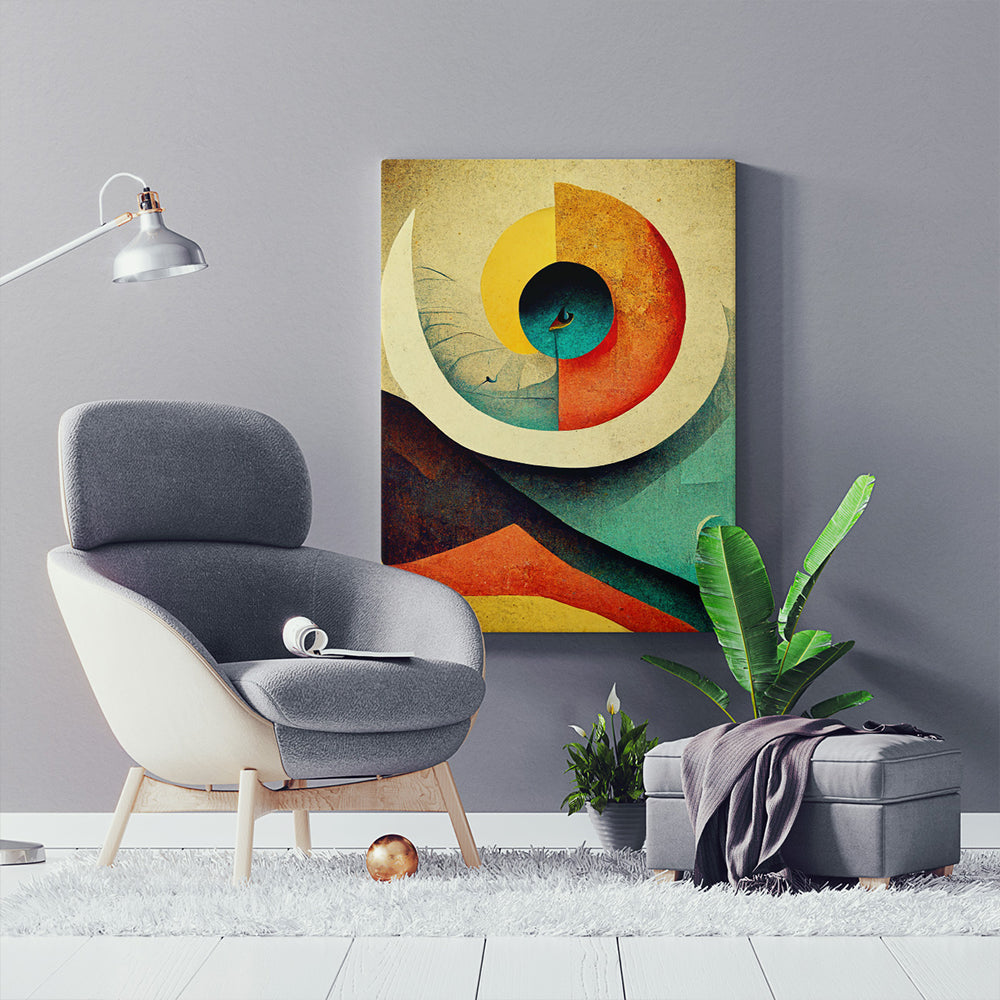 Abstract Fusion: Where Colors Collide.