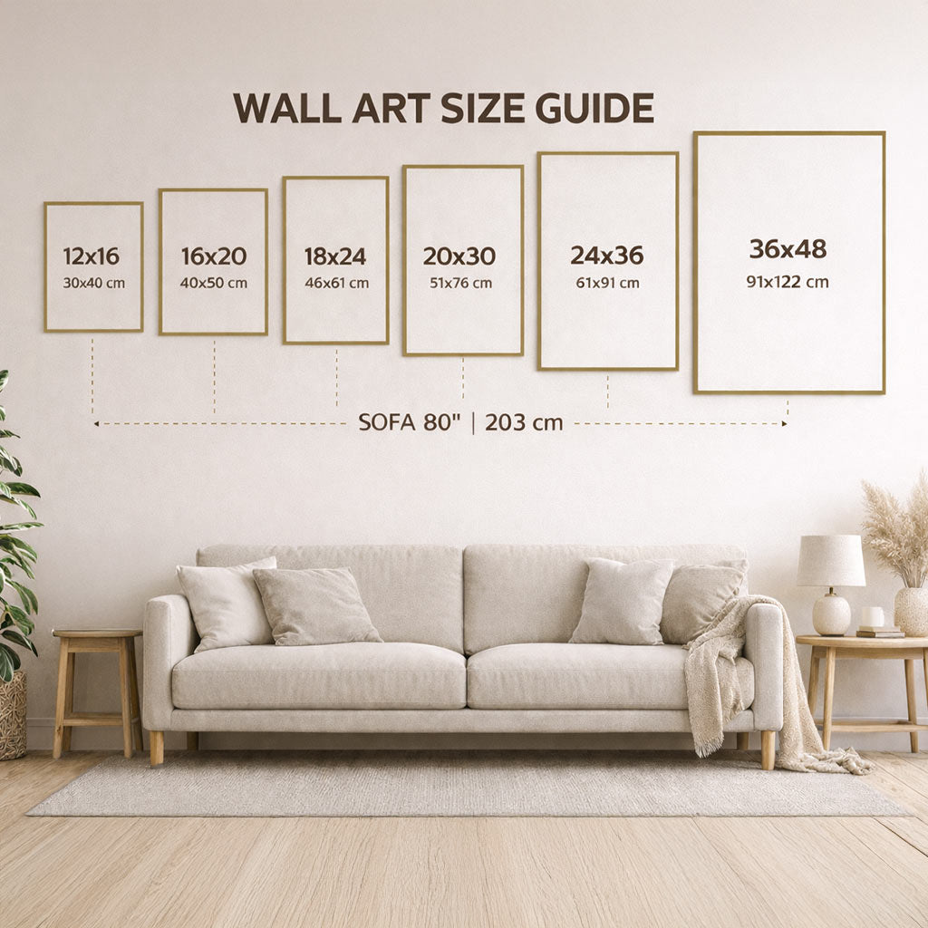 Jerusalem Skyline Wall Art | Dome of the Rock Cityscape Canvas Painting | Holy Land Home Decor