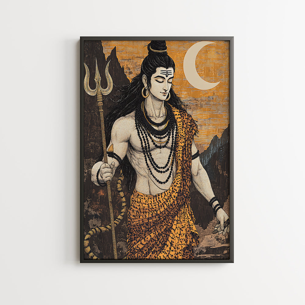 Shiva: The Supreme Yogi by Krutik.