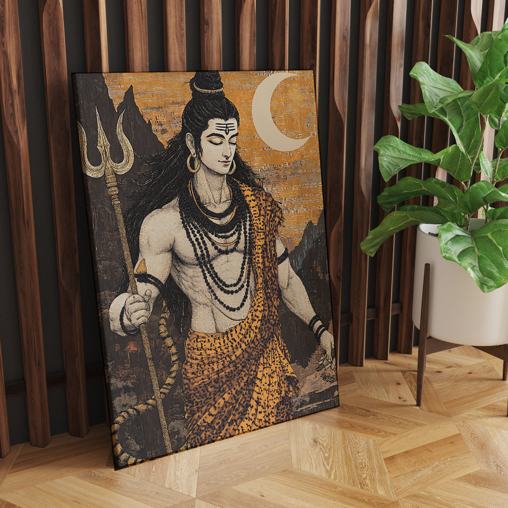 Shiva: The Supreme Yogi by Krutik.