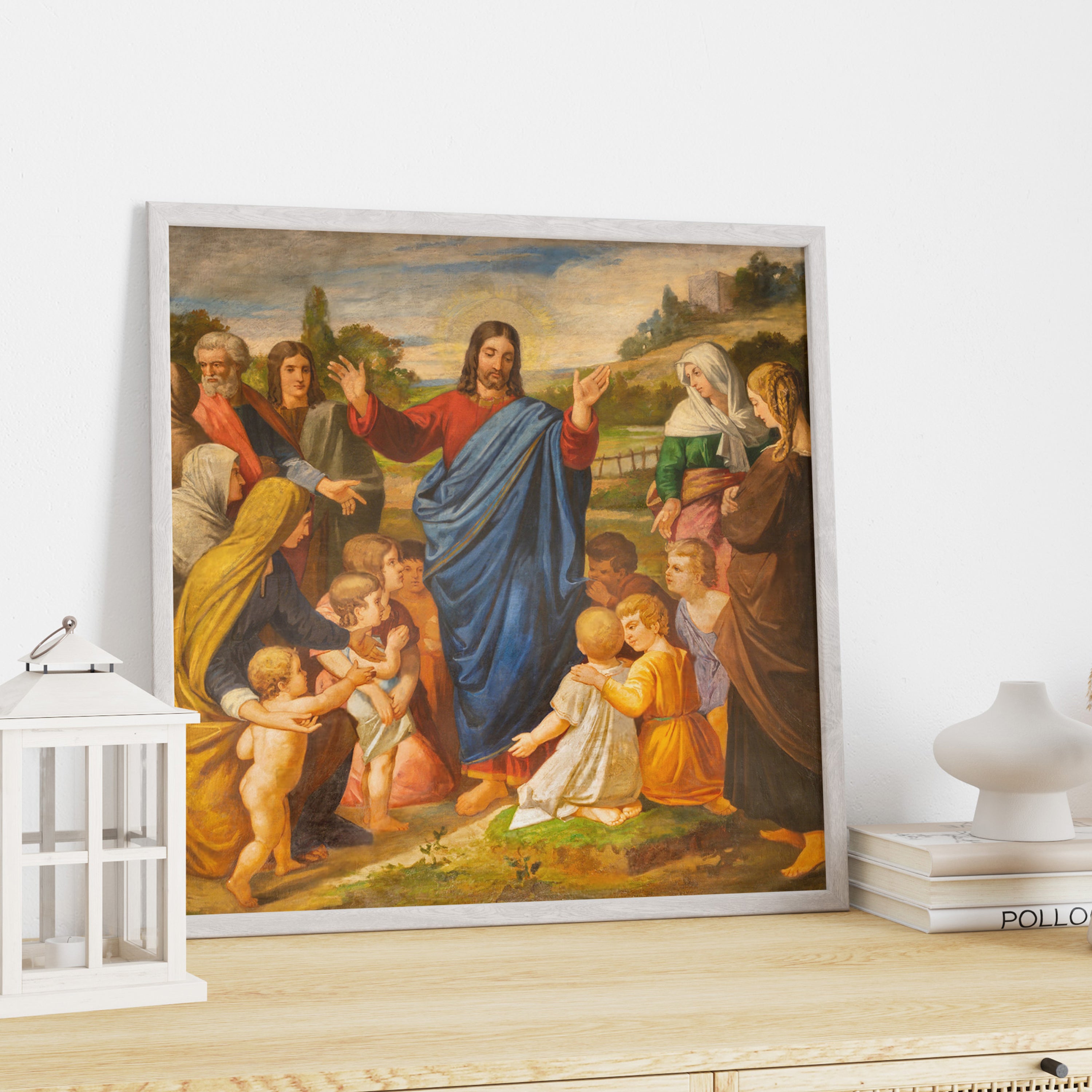 Jesus Blesses the Children: Embracing Innocence and Faith