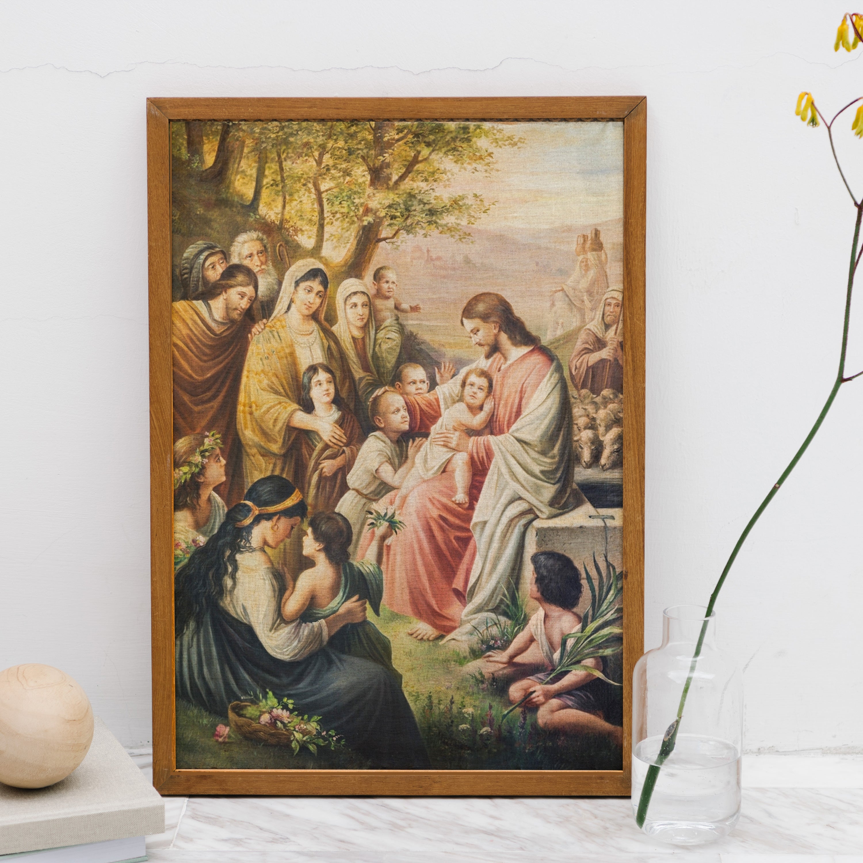 Jesus with the Children: Embracing Innocence and Grace.