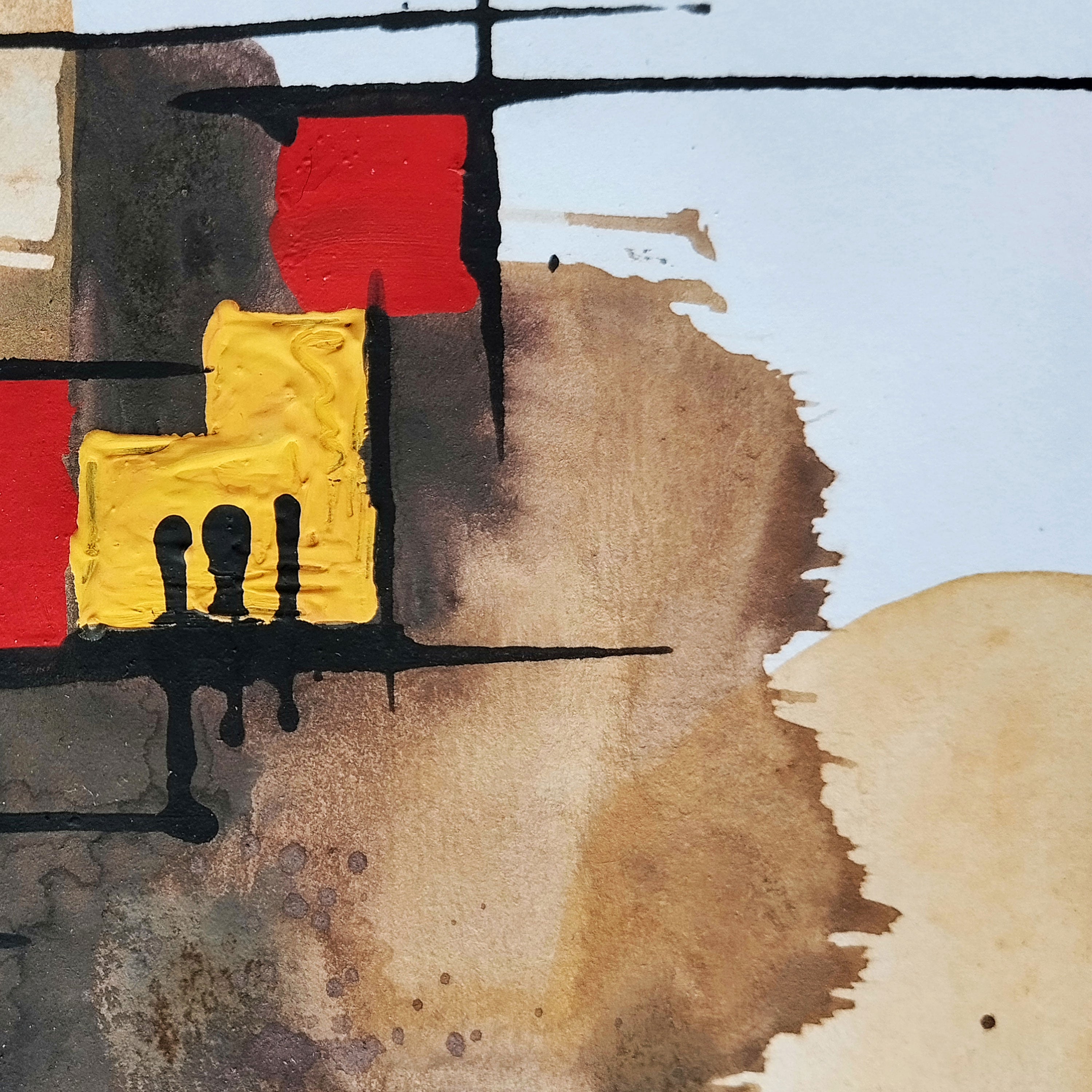 Urban Fragments – Geometric Abstract Architecture by Krutik.