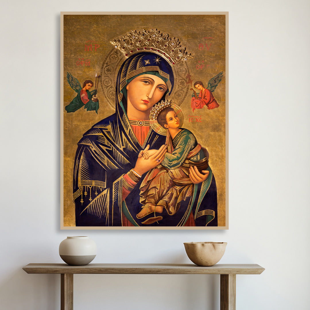 Our Lady of Perpetual Help – Byzantine Marian Icon