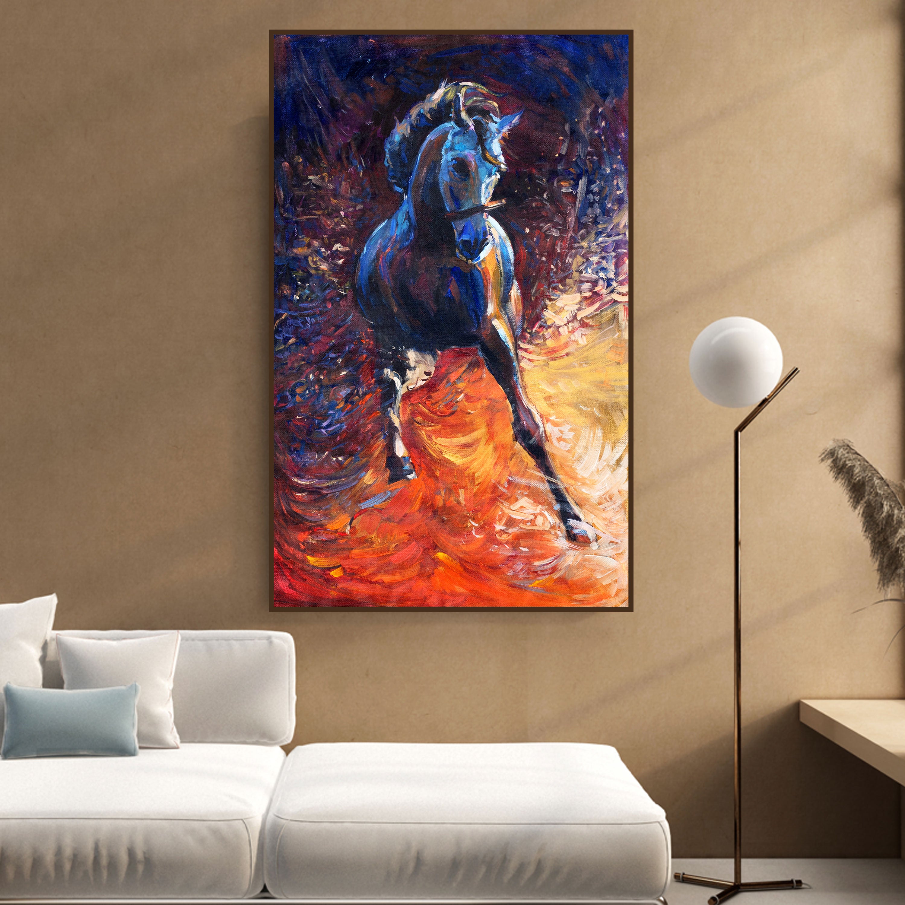 Elemental Genesis: Horse of Fire & Water by Krutik