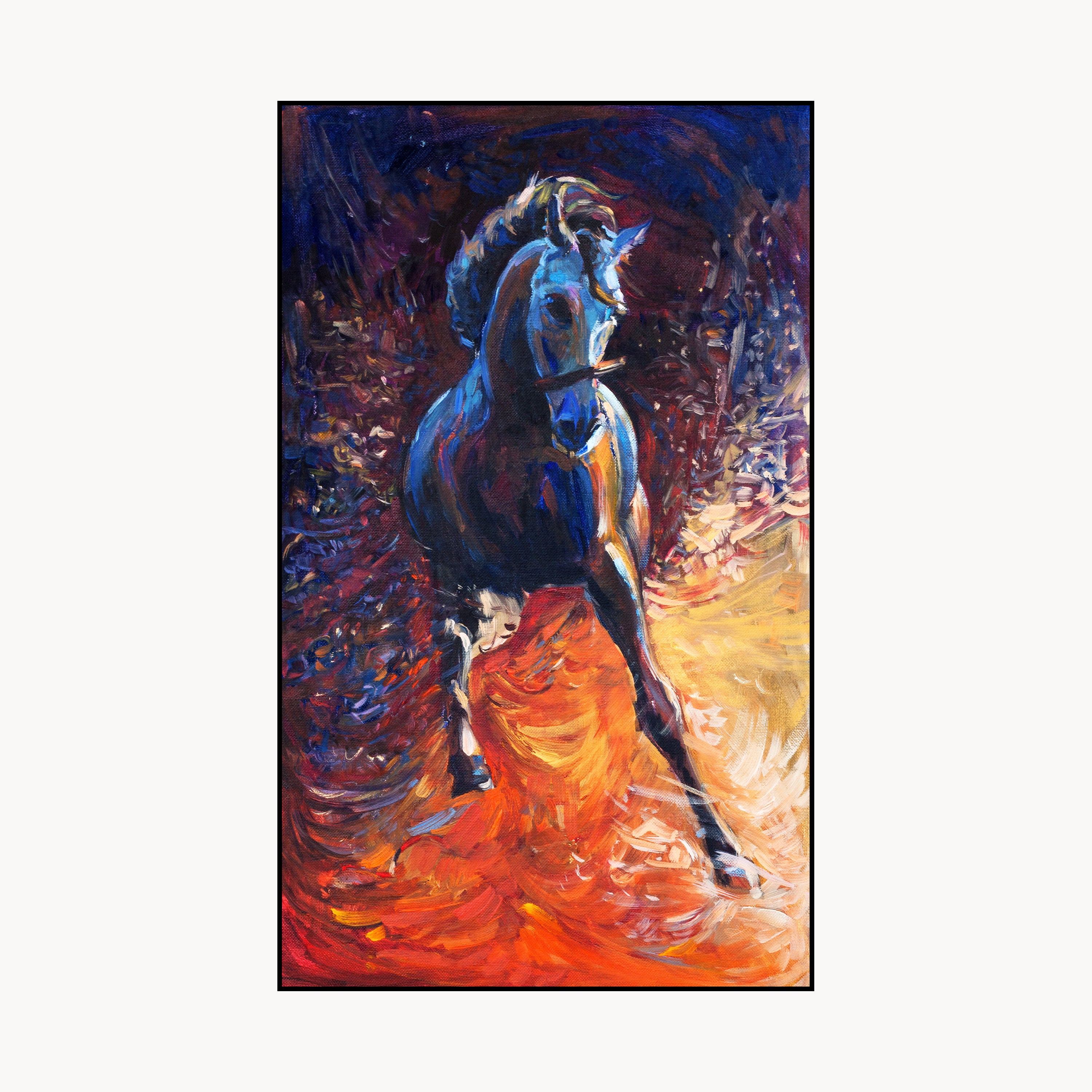 Elemental Genesis: Horse of Fire & Water by Krutik