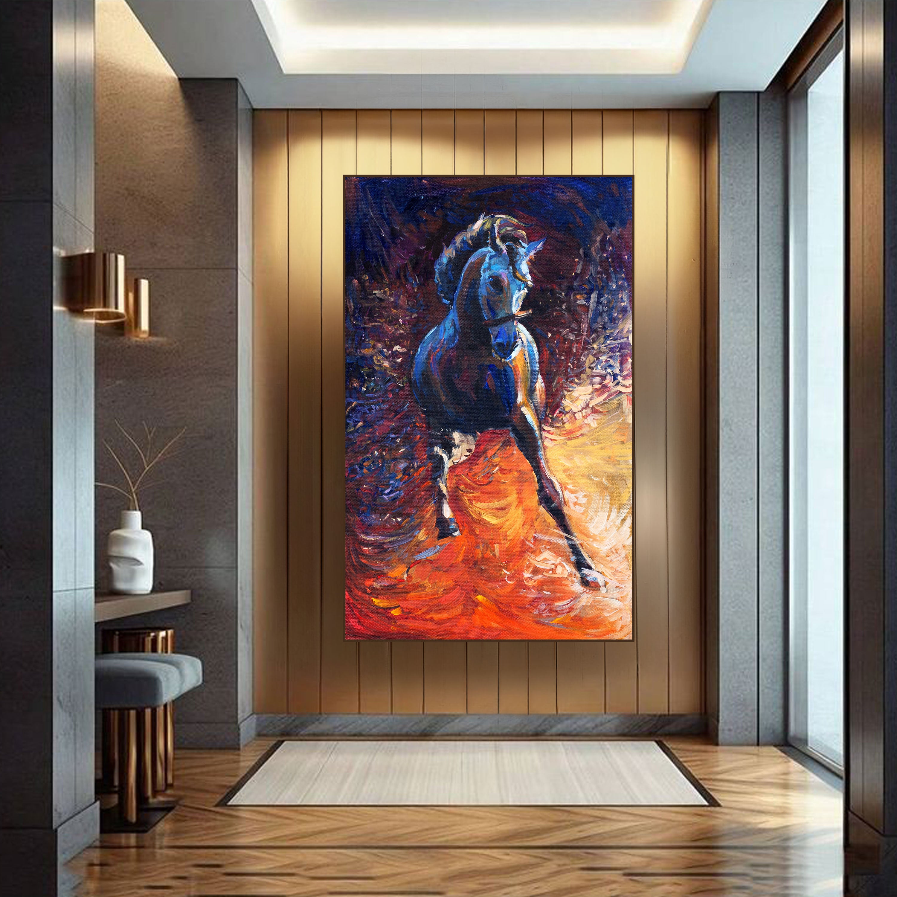 Elemental Genesis: Horse of Fire & Water by Krutik