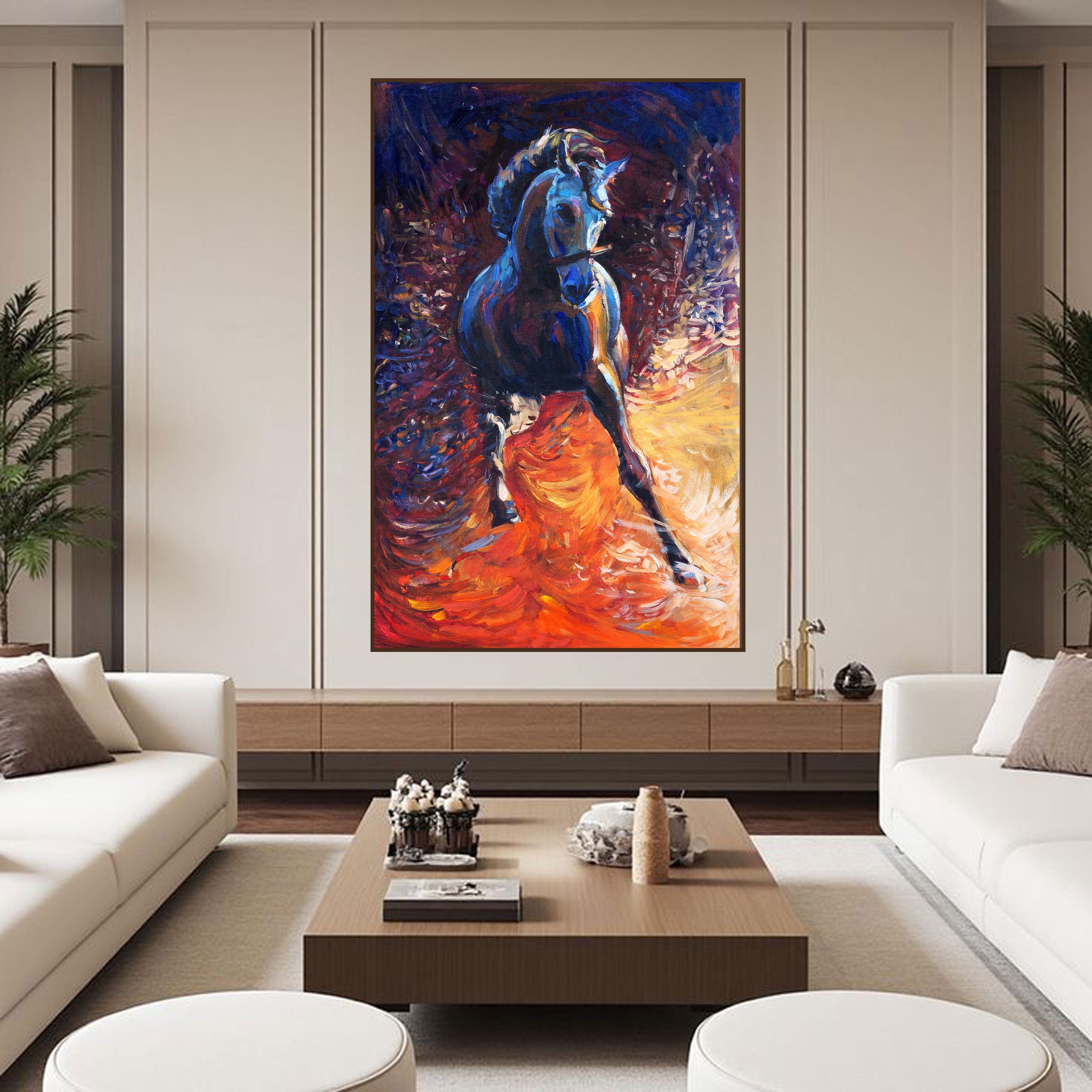 Elemental Genesis: Horse of Fire & Water by Krutik