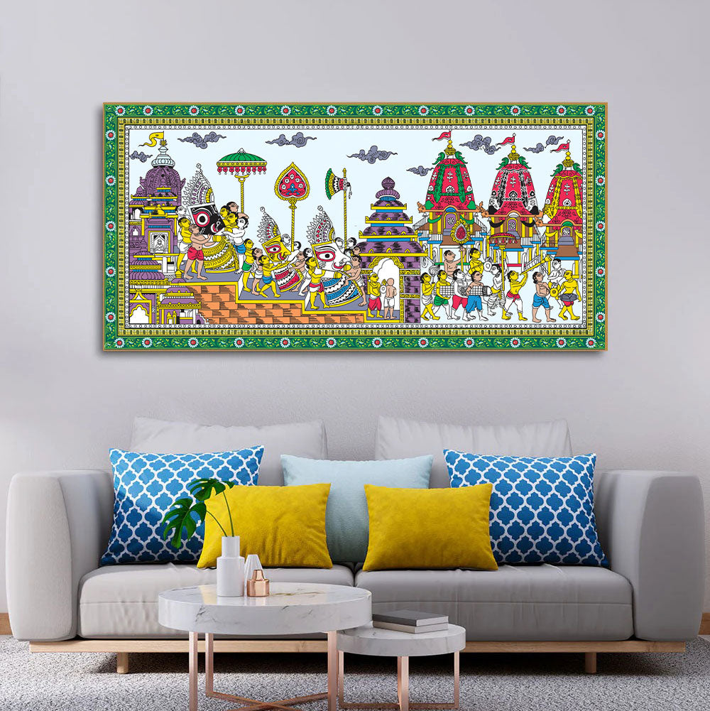 Divine Journey: The Jagannath Rath Yatra Collection by Krutik.
