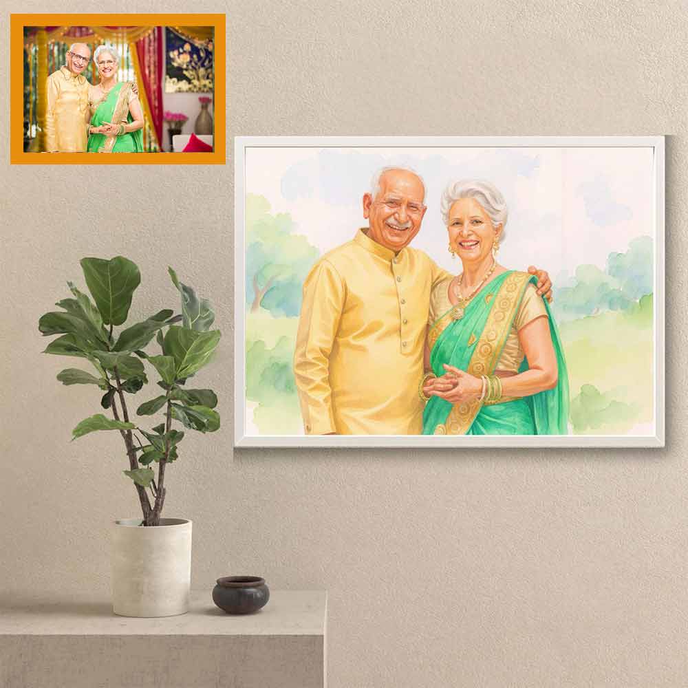 Sibling Portrait - Childhood Joy in a Frame.