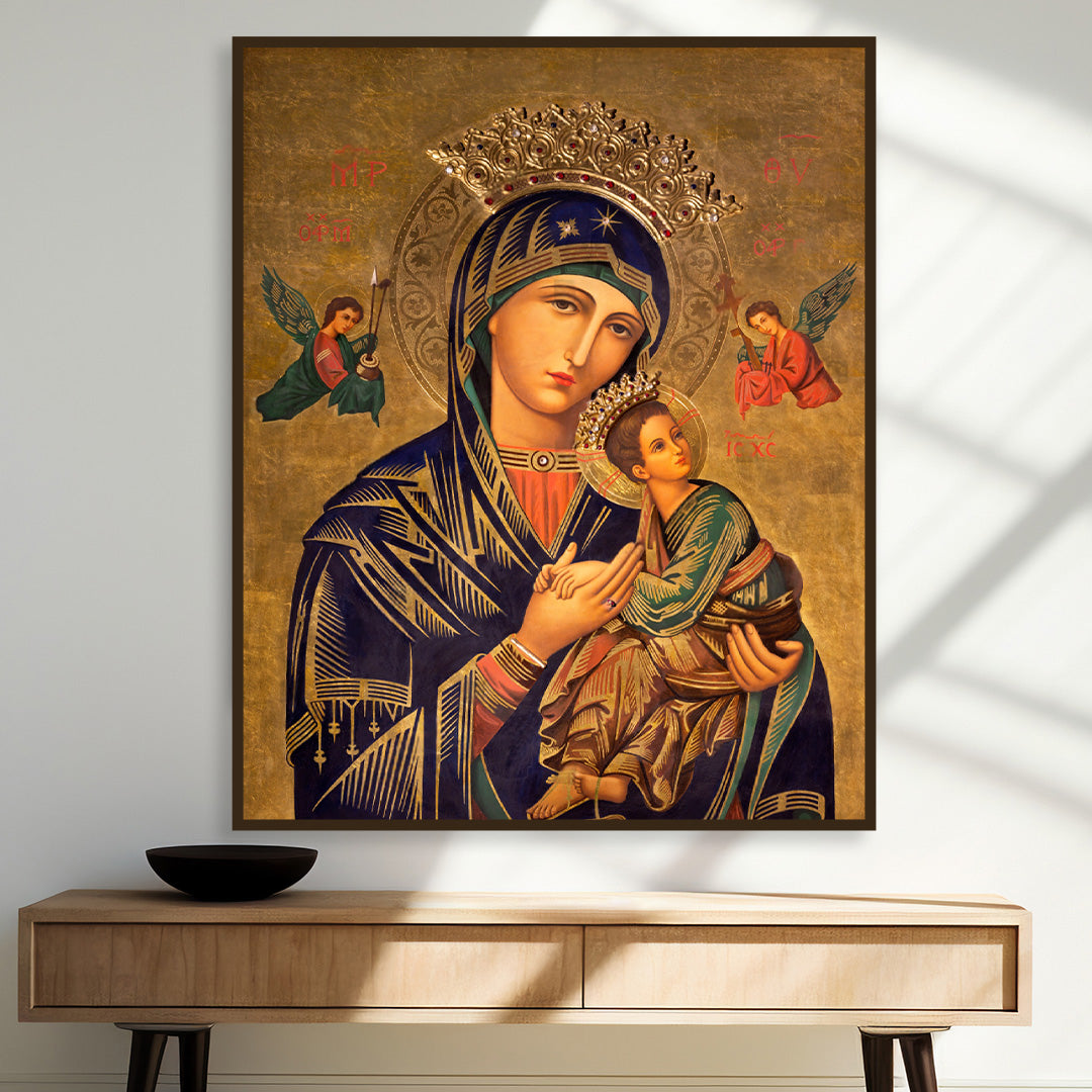 Our Lady of Perpetual Help – Byzantine Marian Icon.