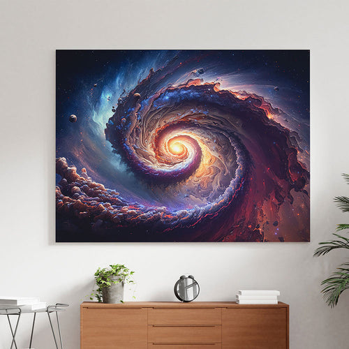 Cosmic Radiance: A canvas of the universe.