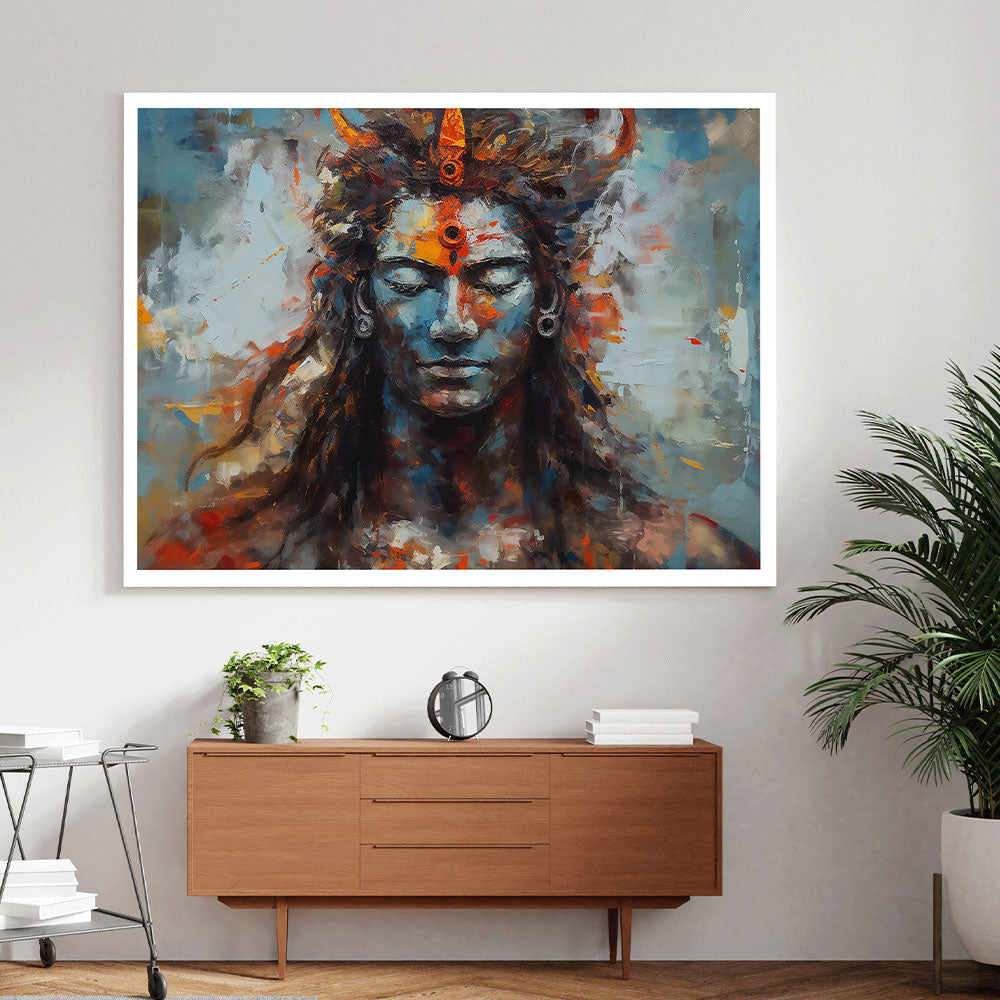 Lord Shiva in Divine Meditation.